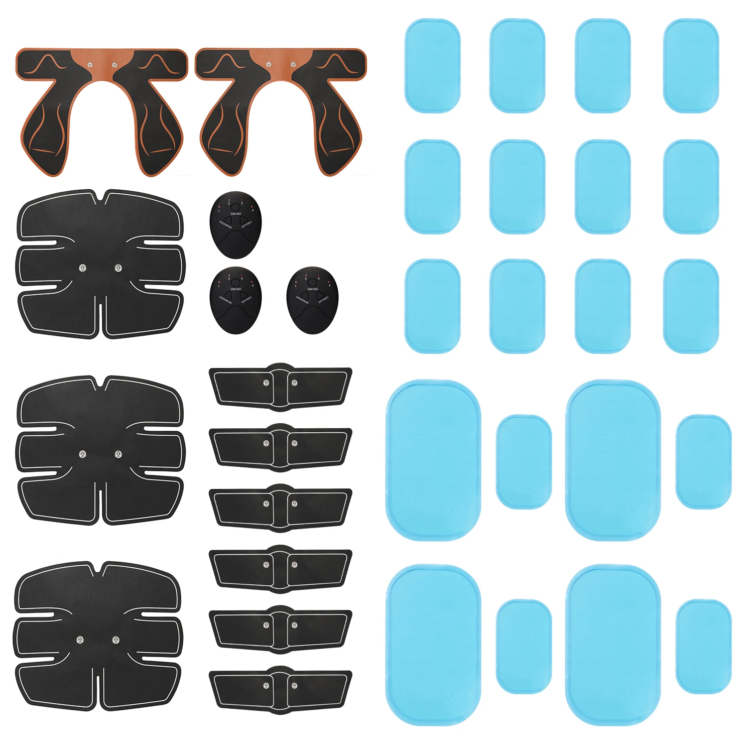 34 шт. стимулятор мышц для всего тела|Вибромассажер похудения| |