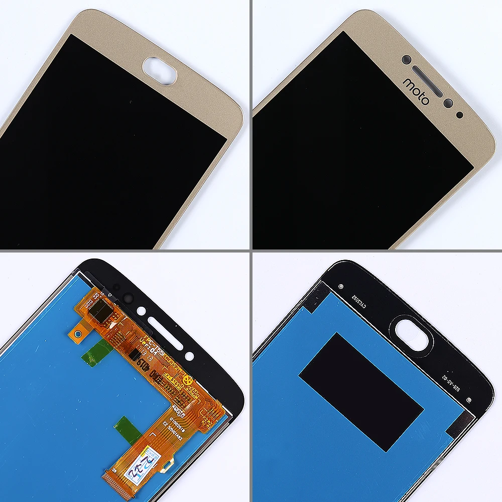 ЖК дисплей Motorola Moto E4 Plus 5 дюйма дигитайзер сенсорного экрана в сборе рамка plus 1280*720
