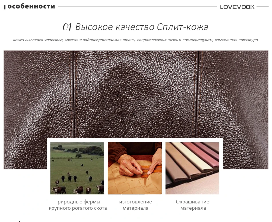 Женский кожаный рюкзак LOVEVOOK, школьный портфель большого объёма для девочек подростков, дамская сумка через плечо из натуральной кожи, повседневная наплечная сумка для путешествия и школы