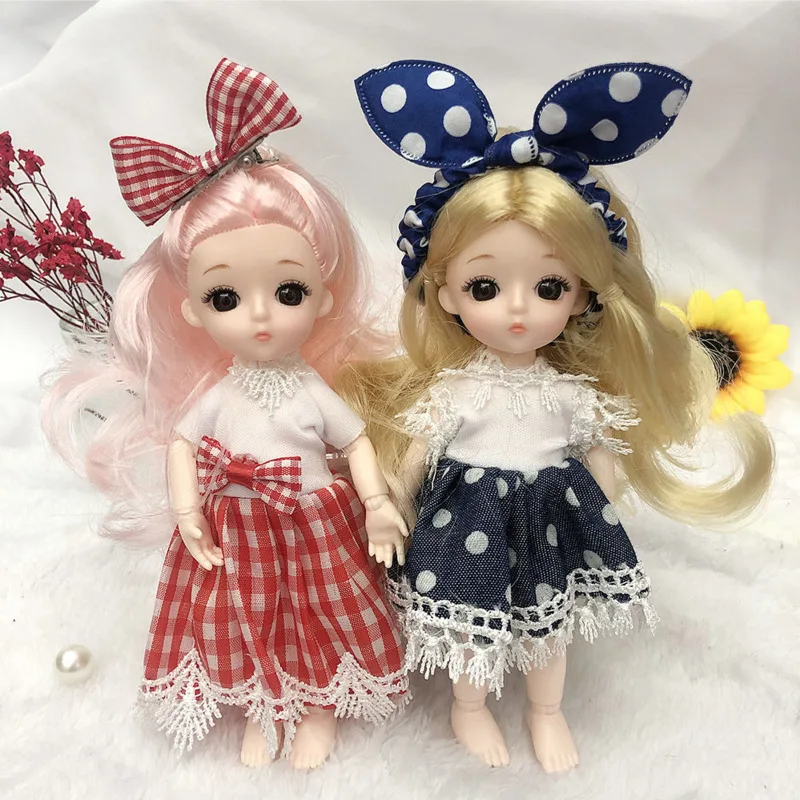 2 шт./лот BJD 1/12 кукольная одежда обувь 16 см 13 комбинированный пластиковый детский