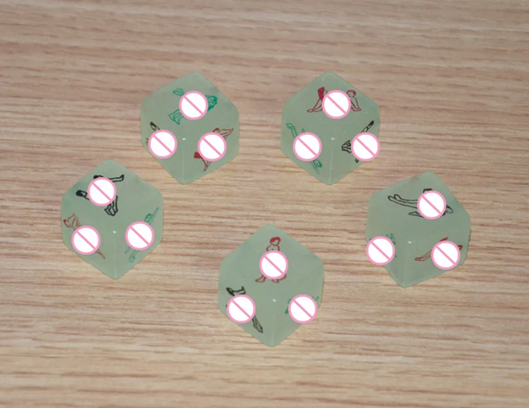 Светящиеся Кости для секса 1 шт. любовные Эротические влюбленных подарок