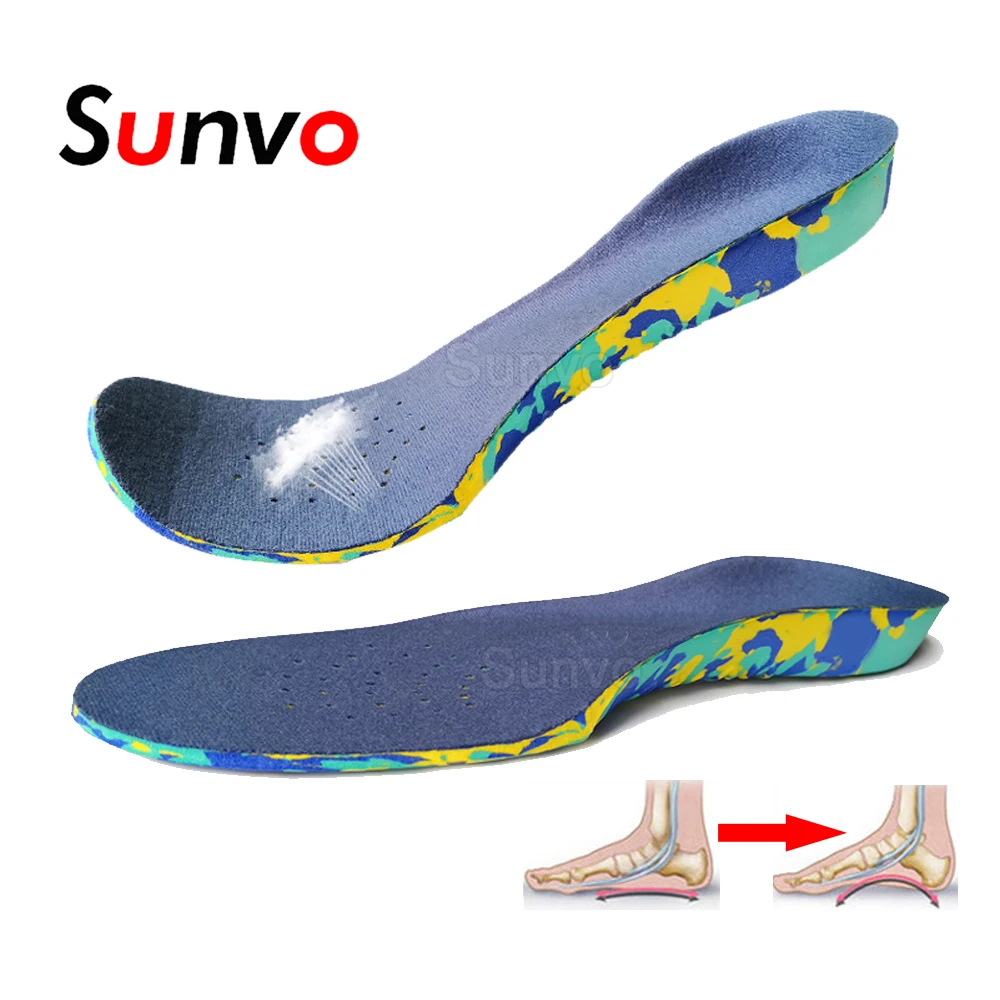 

Kids Orthotic Insoles for Children Flat Foot Arch Support Orthopedic Feet Shoes Inner Sole Pads FlatFoot Corrector Sport Insoles