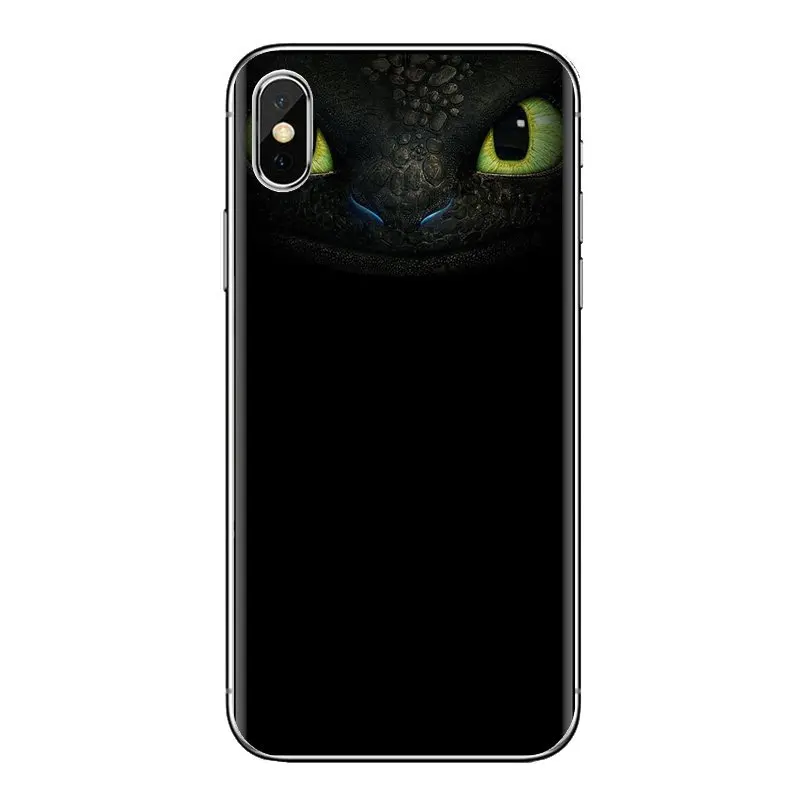 For LG G3 G4 Mini G5 G6 G7 Q6 Q7 Q8 Q9 V10 V20 V30 X Power 2 3 K10 K4 K8 2017 Transparent Soft Cases Covers toothless dragon eye |