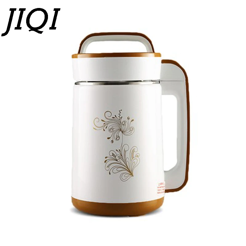 JIQI 2L машина для производства соевого молока Бытовая соевая Молочная из