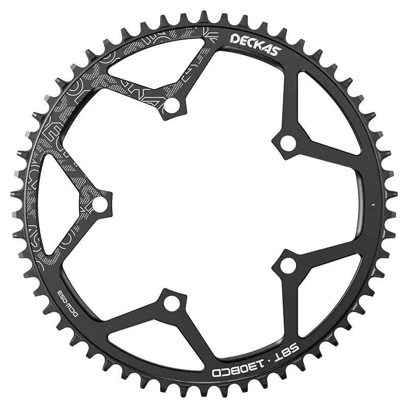 Звездочка Deckas 130 BCD круглая для shimano 5700 6700 50 52 55 58 T 60T шоссейного велосипеда 130bcd sram red