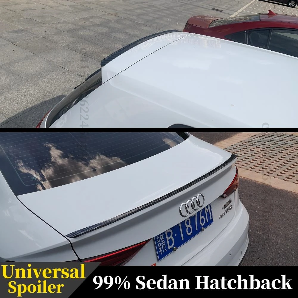 Универсальный автомобильный спойлер для седана хэтчбека Задняя Крышка