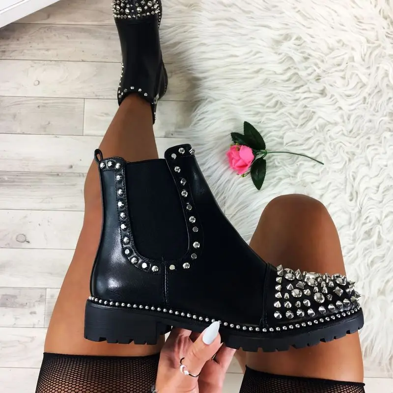 Женские ботильоны chaussure Обувь в гладиаторском стиле из искусственной кожи