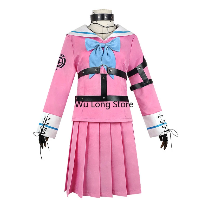 

Одежда Danganronpa V3 Cos убивает друг друга в новом семестре и входит в красивый кролик Косплей Костюм Аниме на Хэллоуин