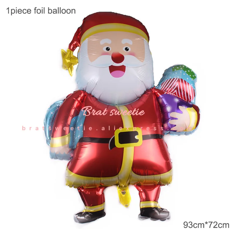 icecream santa Красно-зеленая одноразовая посуда для рождественской вечеринки, чашки, тарелки и соломки, Рождественский Декор для дня рождения, вечерние принадлежности для детского душа - Цвет: icecream santa