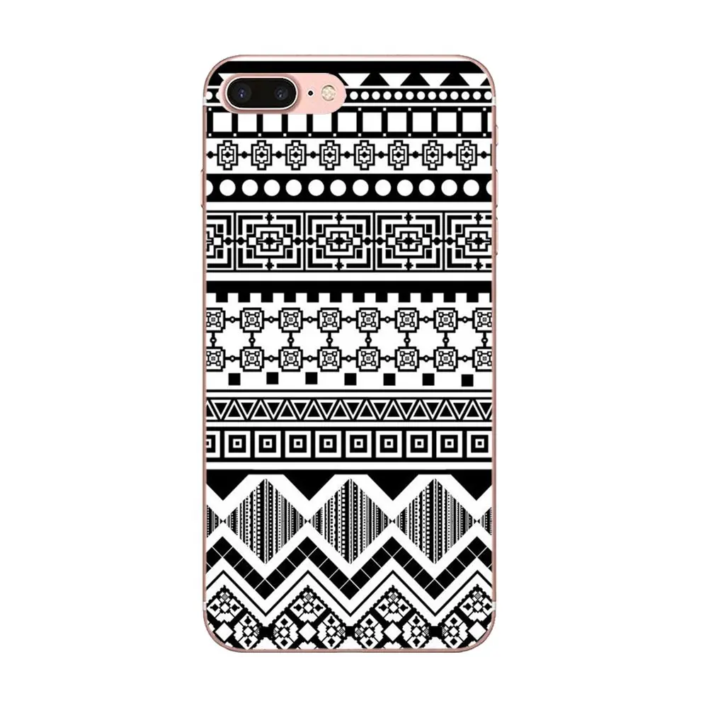 Geometry Art Triangle Tribal Aztec Ethnic Soft TPU Cases Skin For Apple iPhone 4 4S 5 5C 5S SE 6 6S 7 8 Plus X XS Max XR | Мобильные