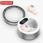 TWS-наушники KINGSTAR Ultra Mini, беспроводные, скрытые, маленькие наушники Bluetooth, с сенсорным управлением, со светодиодным дисплеем питания