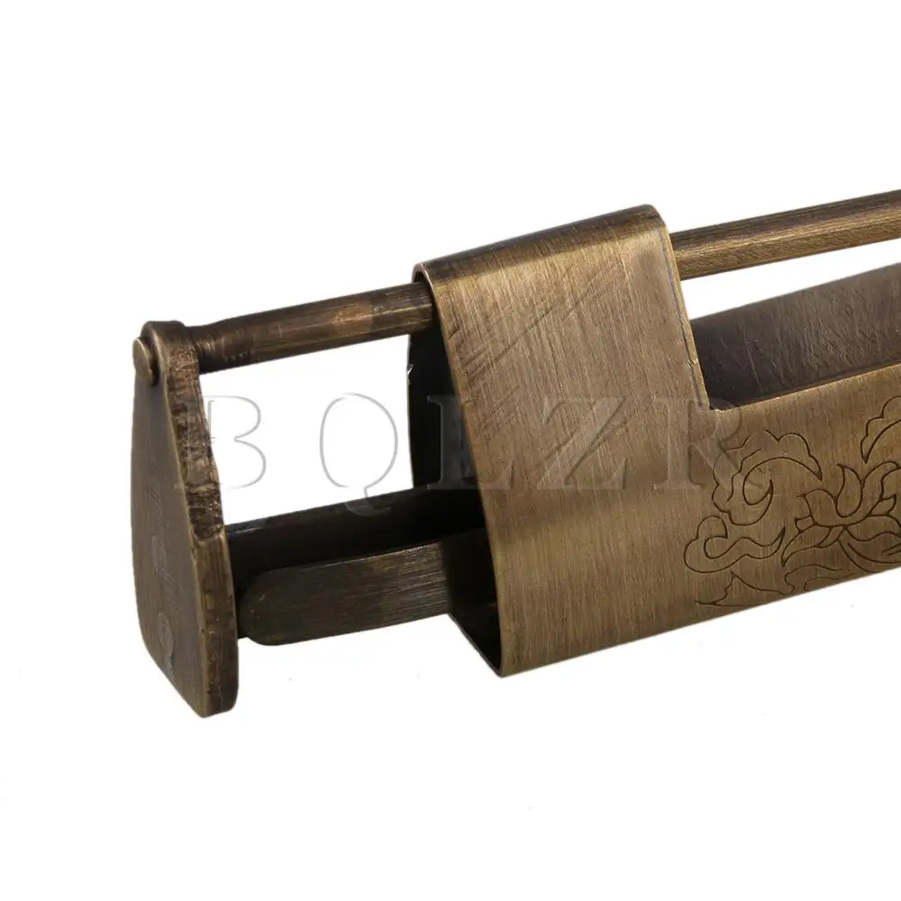 BQLZR расстояние 6 см Китайский благоприятный рыбий замок в старом стиле