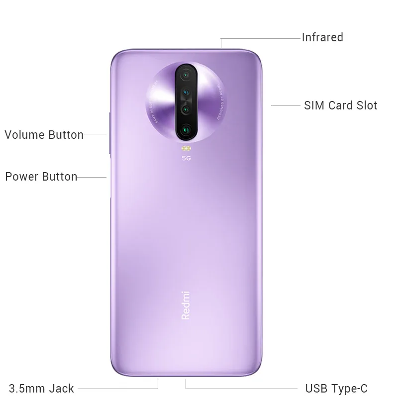 Pre-saleXiaomi Redmi K30 5G 8GB 128GB смартфон NFC Snapdragon 765G Восьмиядерный 30W быстрое зарядное устройство 4500mAh мобильный телефон
