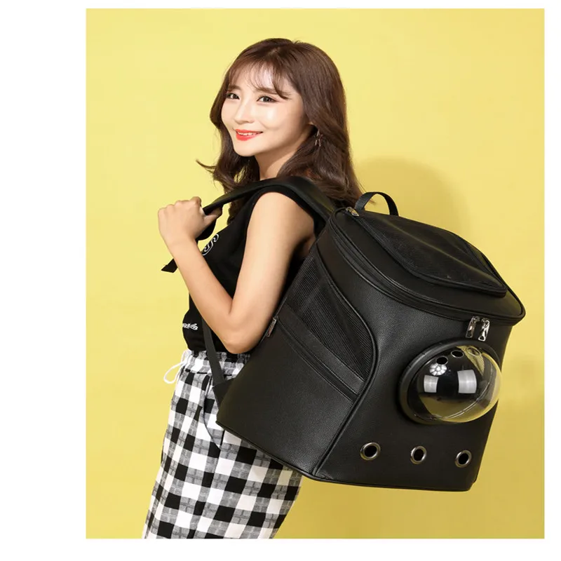 

Pet Carrier Premium Canvas Large Capacity Space Bag Cat Dog Carrier Backpack Outdoor Breathable Puppy Pet Travel Bag Pet Supplie