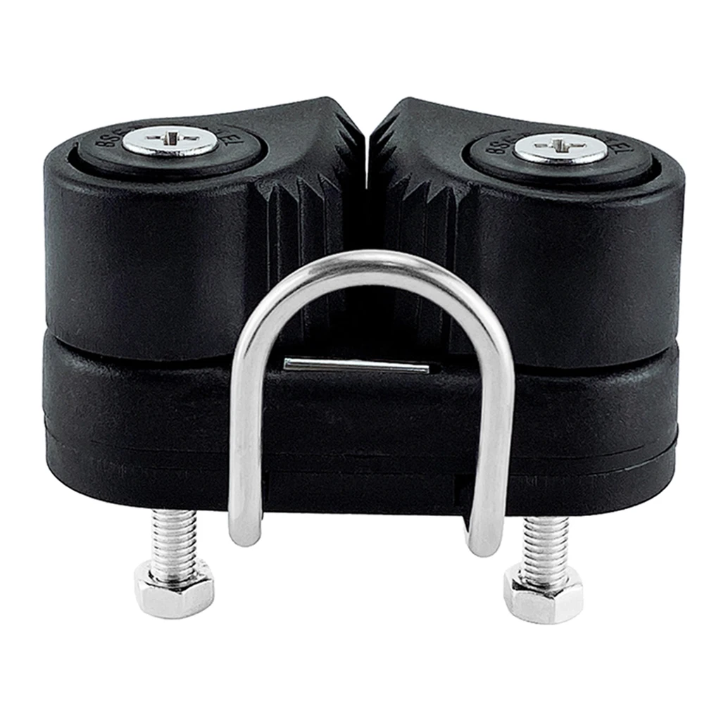 

Black Metal Kayak Boat Cleat, Rope Cleat, Fast Entry Cam Cleat for Kayak, Yacht, Sailboat