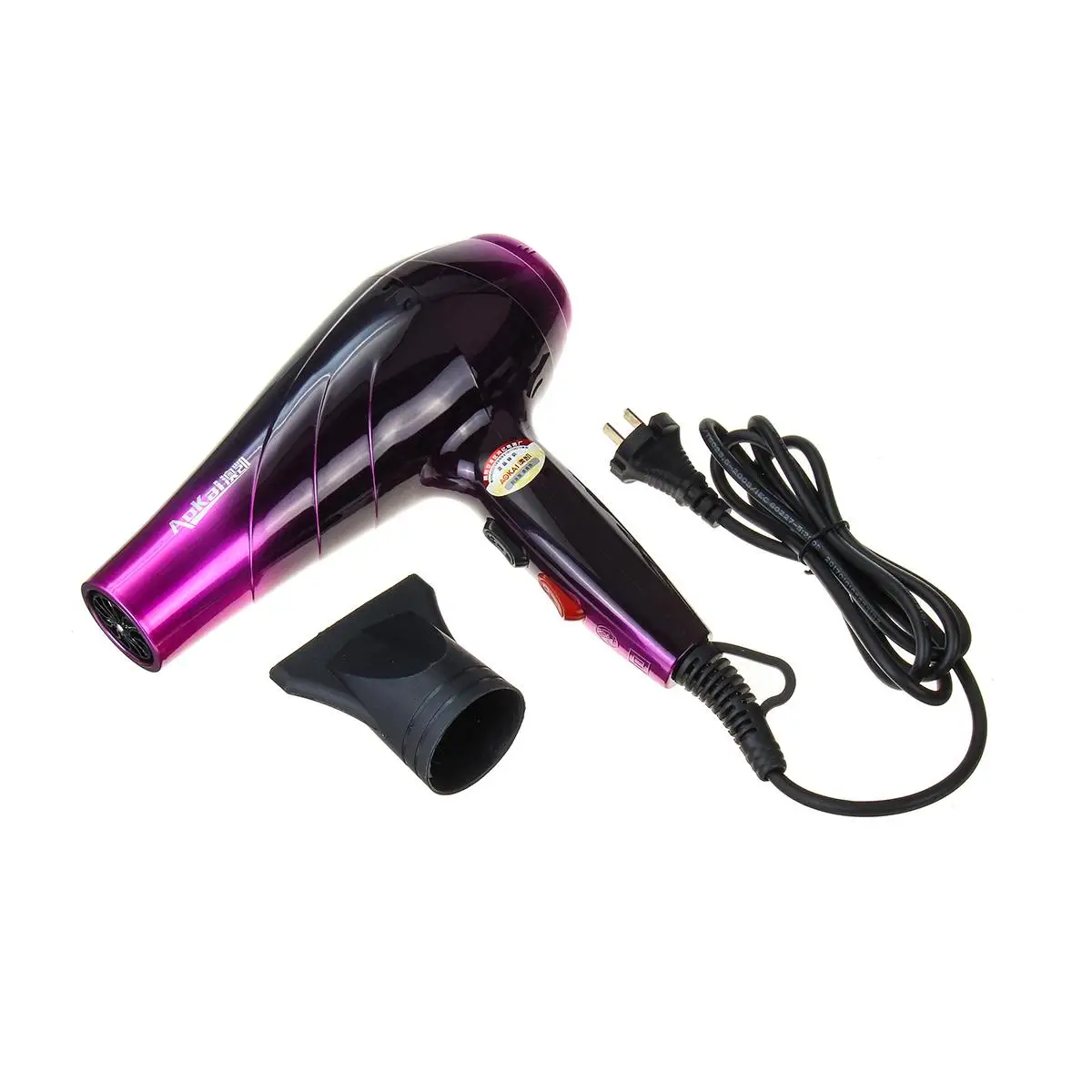 

2800W Electric Hair Dryer Professional Salon Hairdressing Blow Hot Cold Wind Hair Dryer high-power 5Gears Detachable Air Inlet