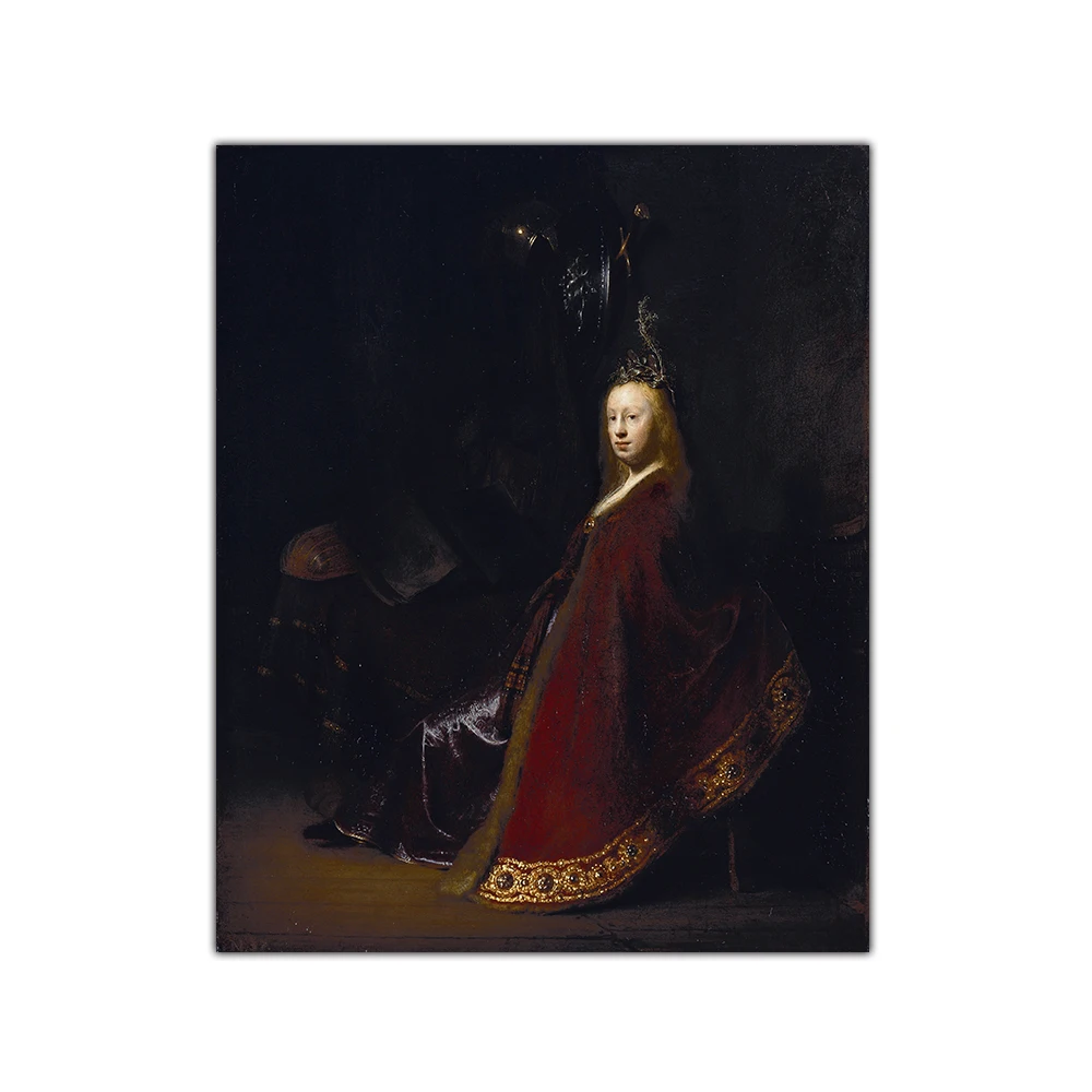 Рисунок на холсте Рембрандт|Рисование и каллиграфия| |