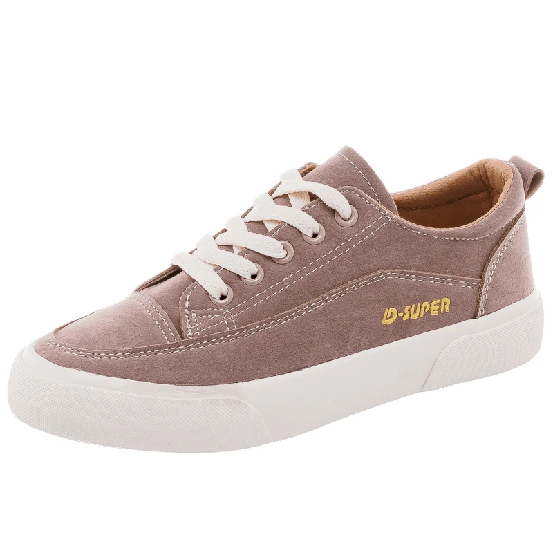 

Woman Shoes New Fashion Casual Suede Leather Shoes Women Casual Breathable Color Classic Black Ladies Shoes women's Sneakers