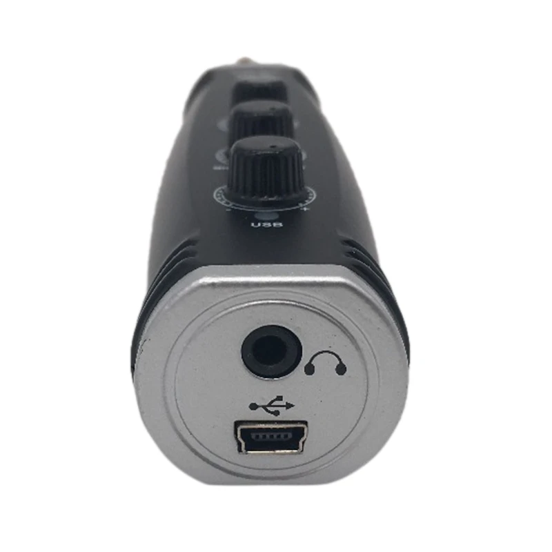 

Alctron XU-2 USB Converter Digital Audio Converter XLR to USB Microphone Preamp with Power Supply