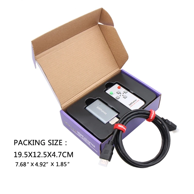 

1 Set NGC Converter compatible GC2HDMI for Women Men