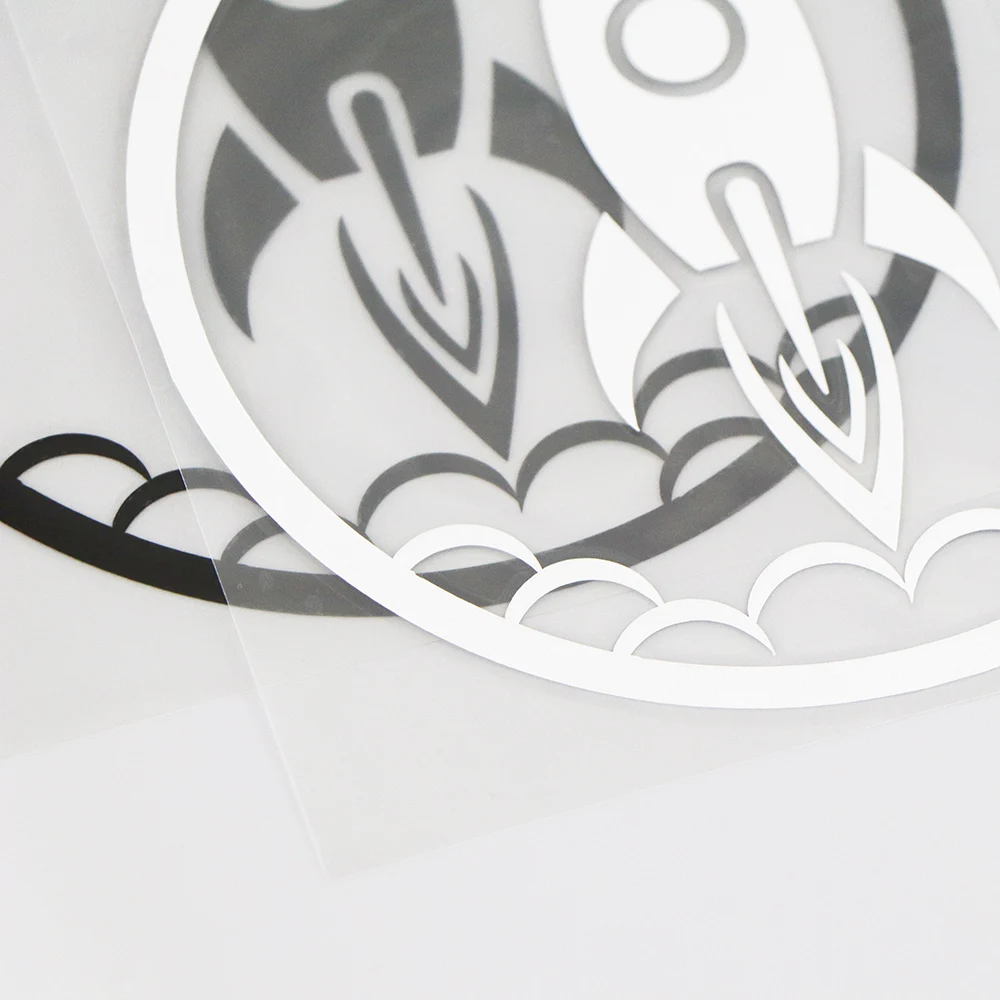 

Car Stickers Decor Motorcycle Decals Rocket Launching Decorative Accessories Creative Sunscreen Waterproof PVC,14cm*14cm