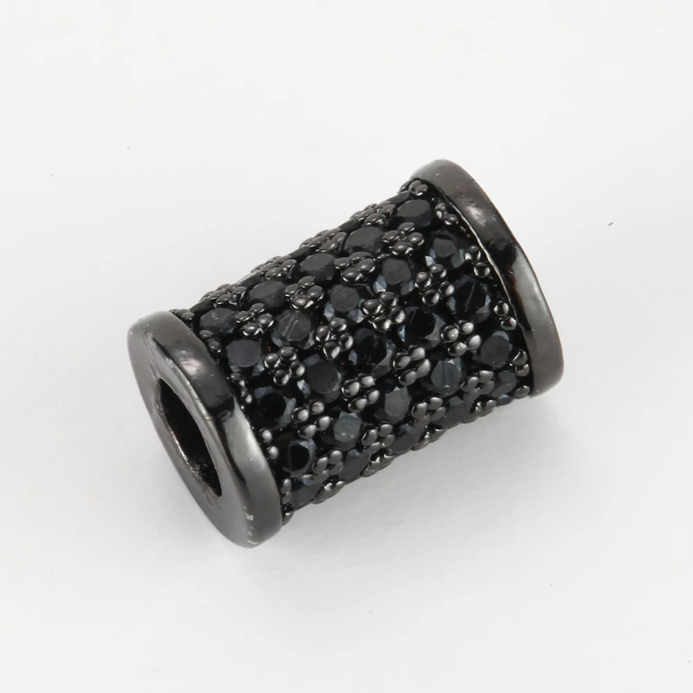 Разделительные бусины для изготовления ювелирных изделий золотые трубки