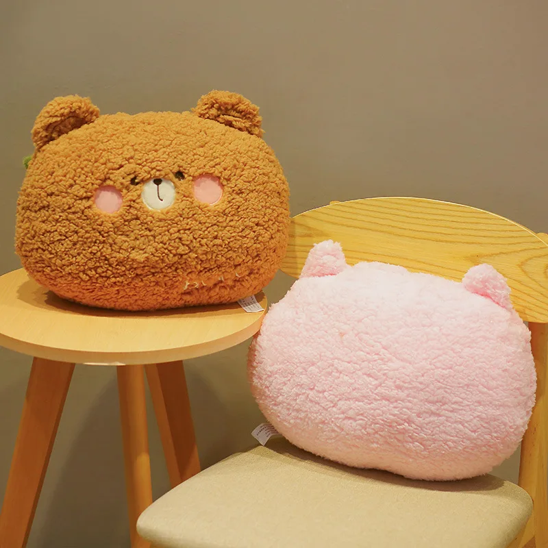 

Plush Animal Pillow Toys Soft Stuffed Rabbit Frog Bear Tiger Toys Doll For Baby Children Kawaii Toys For Girls Home Pillow