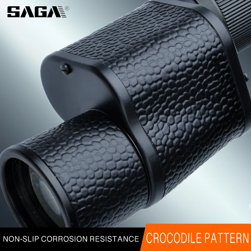 SAGA телескоп Монокуляр HD 8x30 низкий уровень света ночное видение Spyglass Зрительная