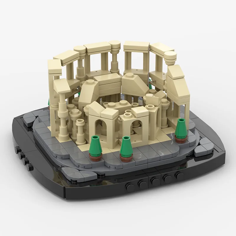 

MOC 10276 The Colosseu Model Streetview Mini Set Building Blocks Bricks DIY Assembly Educational Toys For Kids Gift 265pcs