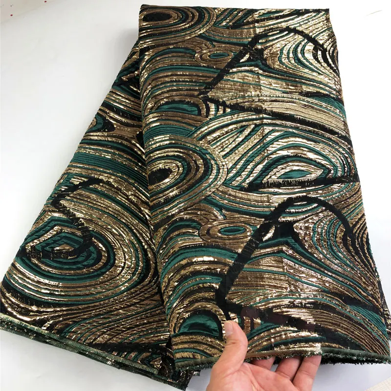 Африканская кружевная ткань из органзы с блестками новейшая африканская