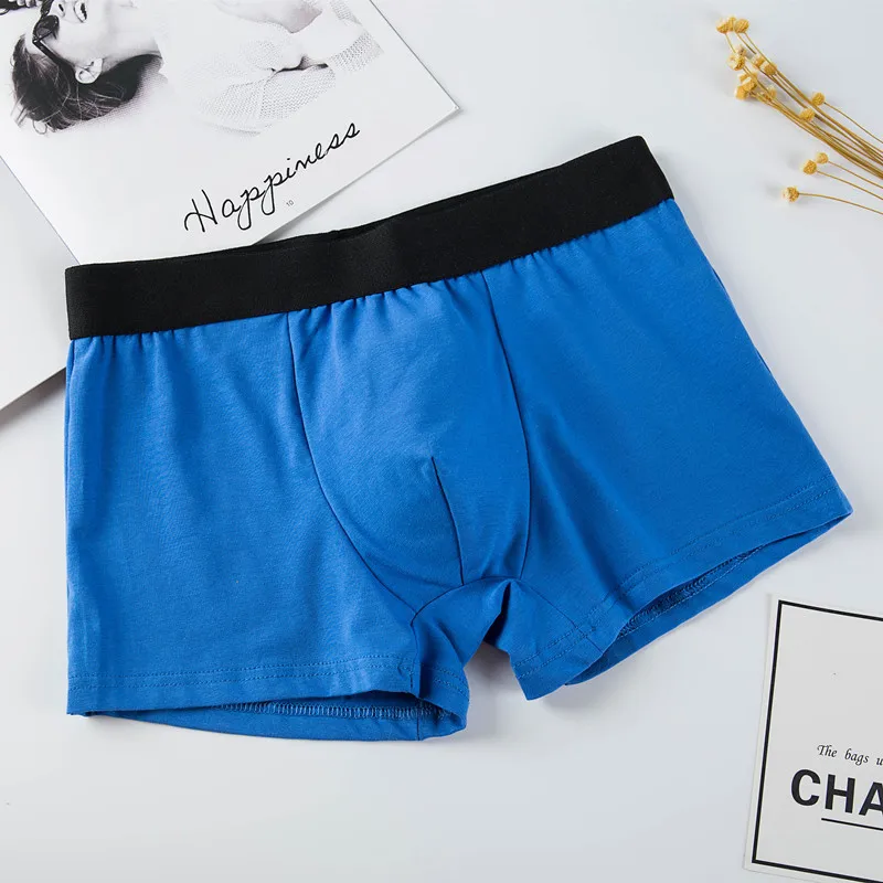 4 предмета Лидер продаж модные брендовые трусы-боксеры мужские мягкие дизайн