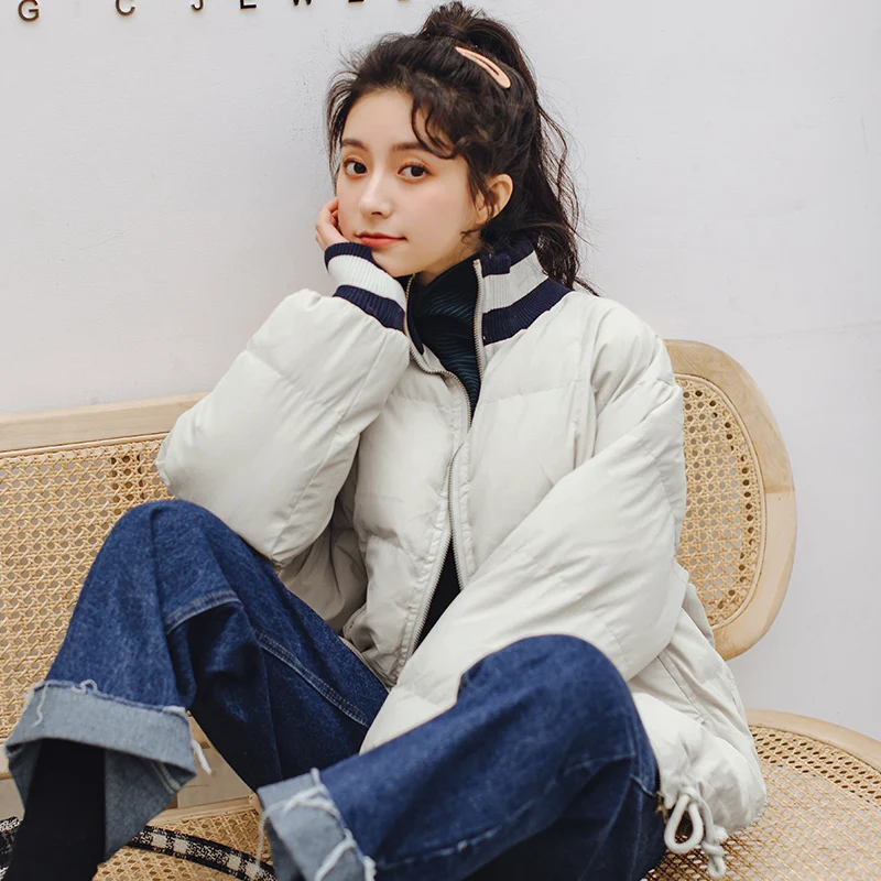 

JCHB 2021 Autumn Winter Jacket Women Warm Short Coat Female Korean Style Parkas Woman Casual Fashion Clothes Chaqueta Mujer Pph