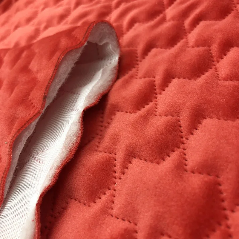 Осенне зимняя одежда JaneYU ткани с стеганой саржевой курткой и толстой теплой