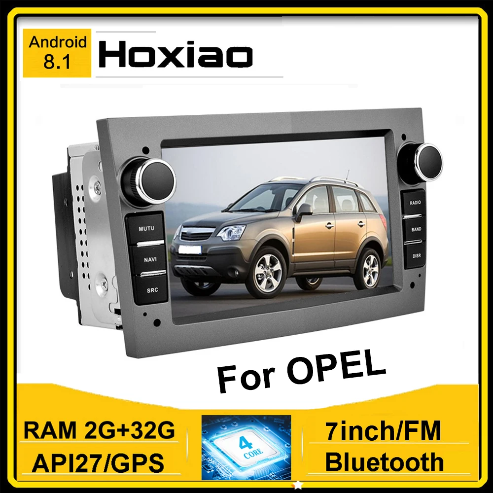 Автомагнитола 2DIN на Android 8 1 с GPS навигацией Wi Fi для Opel Vauxhall Astra H G J Vivaro Meriva Veda Vectra Antara