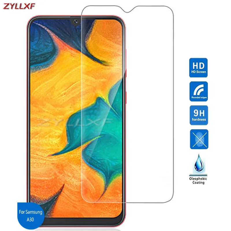 Для samsung Galaxy A30 протектор экрана из закаленного стекла 9H 2.5D 6 4 В взрывозащищенной