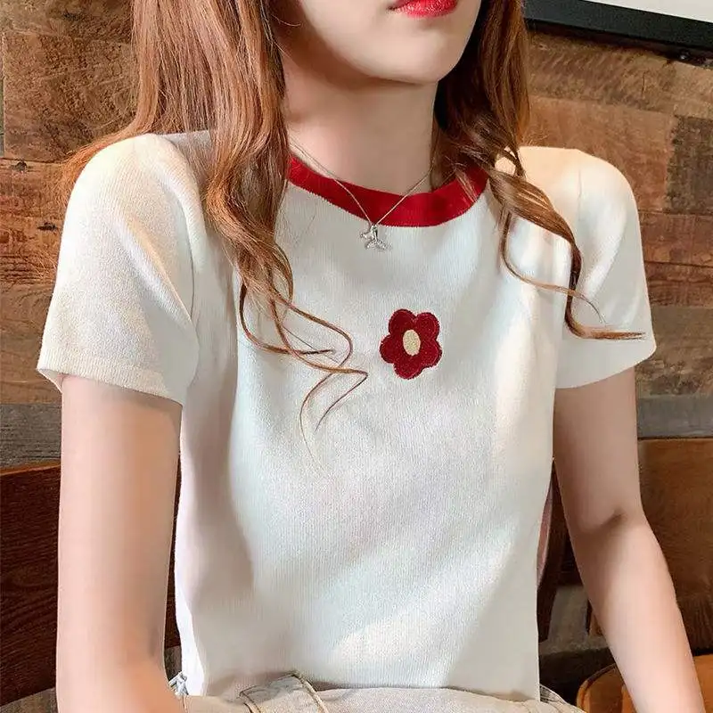 

T Shirt Women Clothes Pink 2020 Fashion Tee Top Fashion Cotton Ladies Tee Shirt