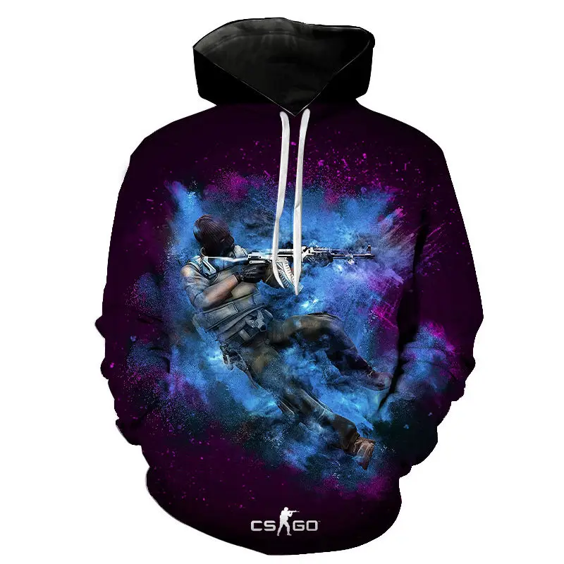 2020 толстовки забавная CS GO геймер Толстовка Горячая Counter Strike Global Offensive CSGO Мужская и