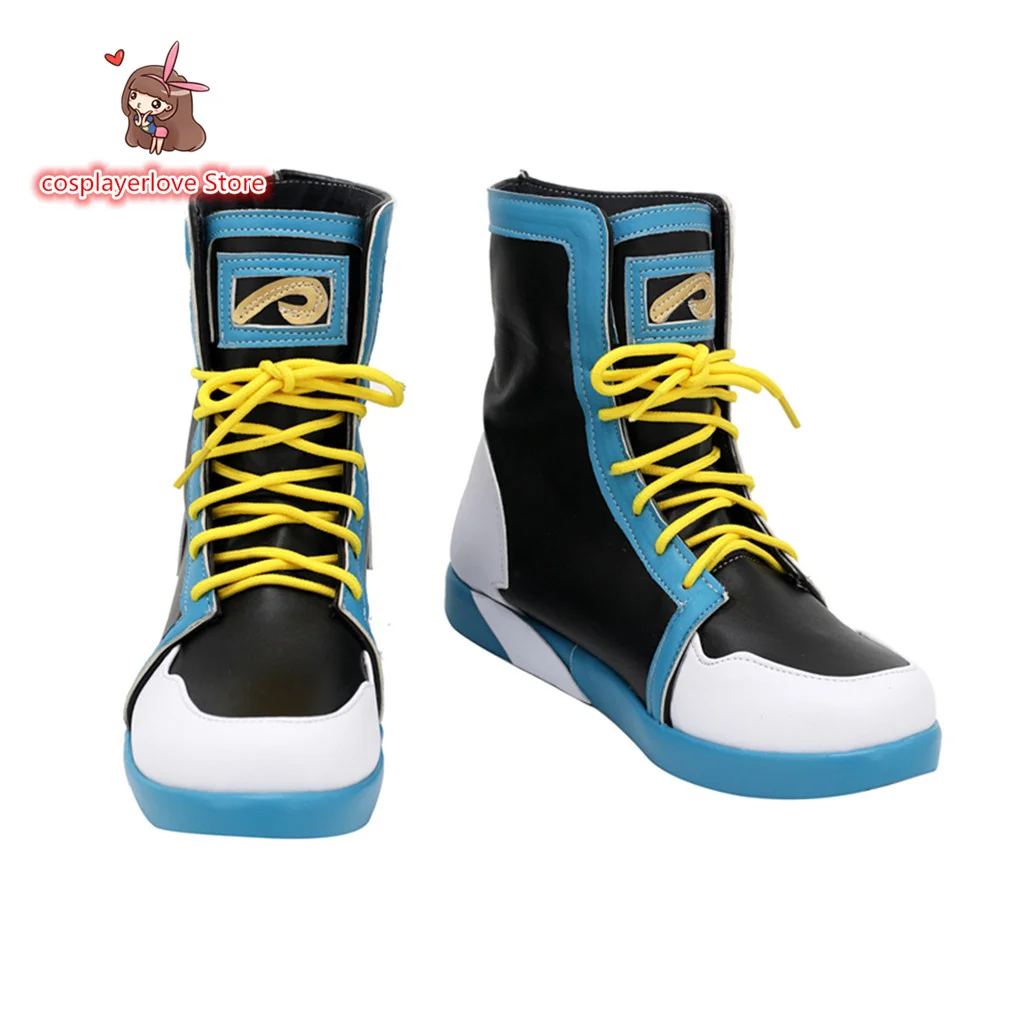 Красочная сцена проекта Sekai! Feat.Vivid BAD SQUAD Shinonome Akito Обувь для косплея Сапоги на