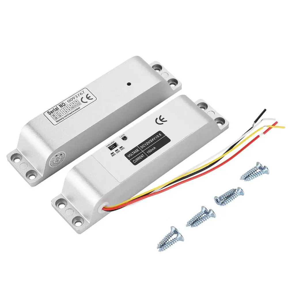 DC12V 1000 кг Электрический падение Замок Магнитной Индукции Ворота Доступа