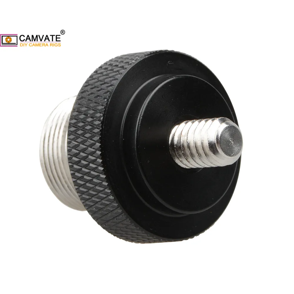 CAMVATE двухсторонний винт адаптер с наружной резьбой 5/8 &quot 27 Мужской до 1/4&quot 20 для