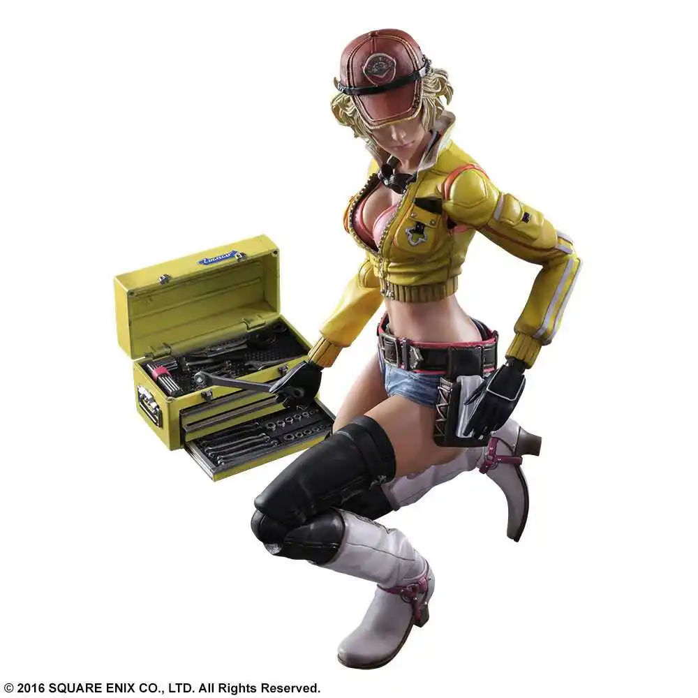 Аниме FF XV машиной индустрии Синди Аурум сексуальная фигурка Playarts игрушка Kai