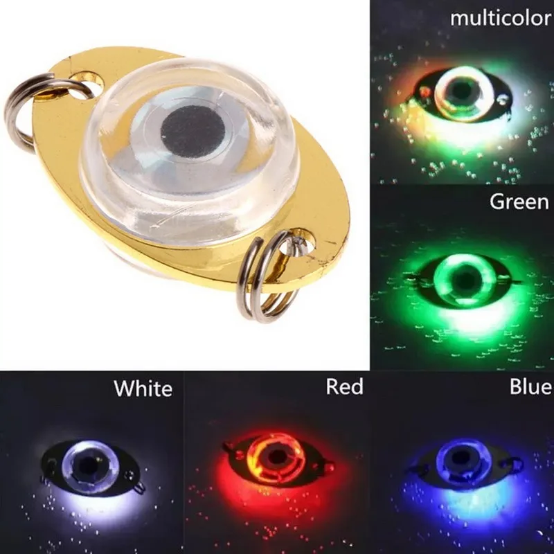 1 шт. светодиодные лампы для рыбы мини рыболовная приманка c подсветкой LED