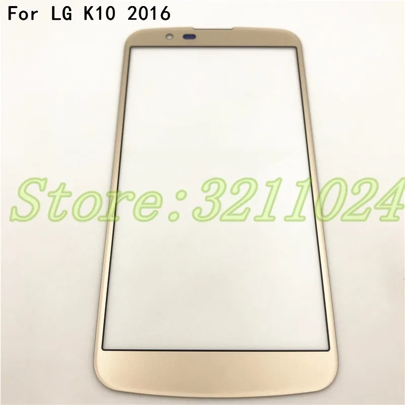 Сенсорный экран для LG K10 2016 K430DS K430N F670 Переднее стекло сенсорный дигитайзер