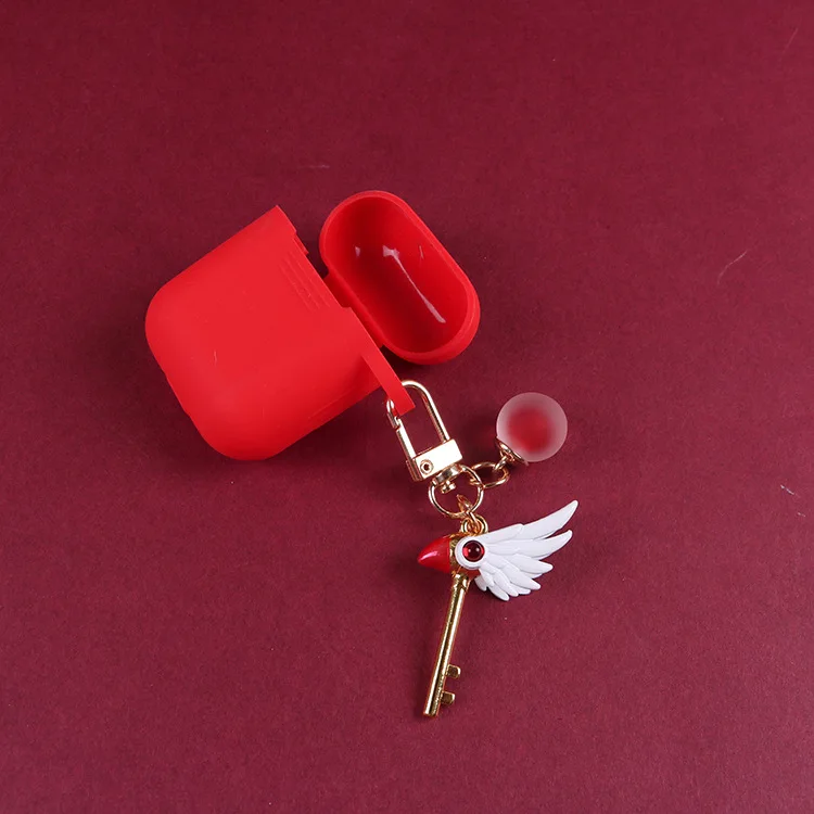 2020 creative stereo girl sakura hundred changes magic wand key chain car schoolbag pendant cartoon New Year trinkets | Украшения и