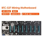 Оригинальная материнская плата для майнинга 8 pcie 16X, графическая карта SODIMM DDR3 SATA3.0, поддержка VGA + HDMI, совместима с Майнером BTC