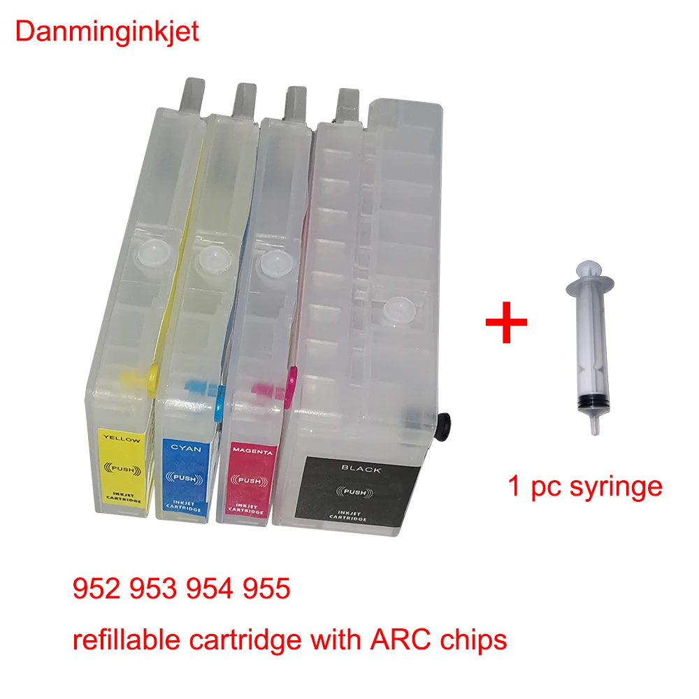 

hp 953 953XL refillable cartridge with VB.4 auto reset chip for HP OfficeJet Pro 7740/8210/8710/8720/8725/8728/8730/8740