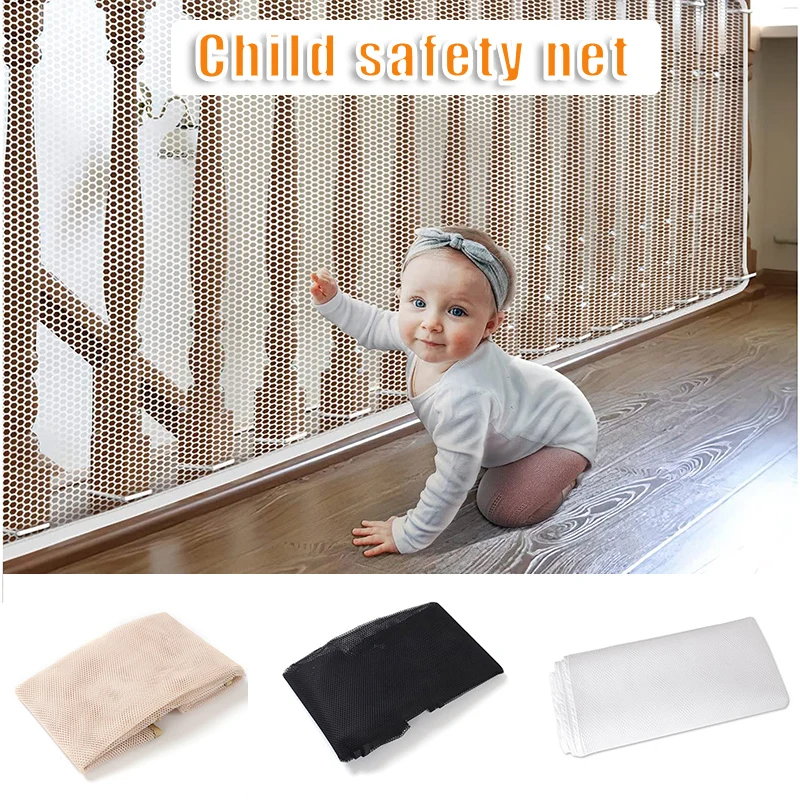 

Durable Child Safety Protective Net Multipurpose Bannister Guard Deck Fence Fine Mesh for Balcony Stairs ALS88