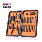 1 комплект, машинка для стрижки ногтей из нержавеющей стали, триммер для стрижки ушей, набор для маникюра и педикюра, набор инструментов для маникюра и педикюра