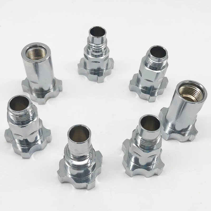 

Spray Paint Copper Connector for All Airbrush No Wash Can Change Cup Universal Airbrush Airless Accessories Pneumatic Tool 16X1.