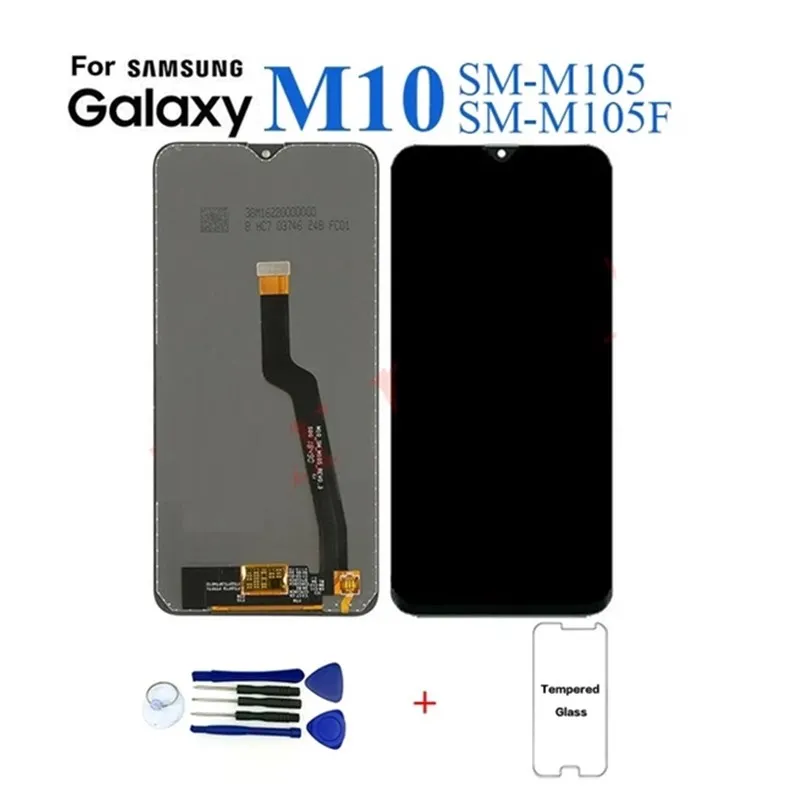 Оригинальное для Samsung M10 M105 дисплей ЖК экран Замена SM M105F дигитайзер сборки